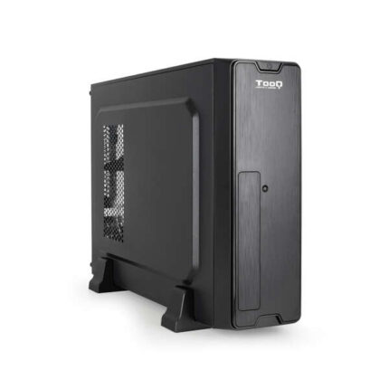 Tooq Case Slim MATX TQC-3007U3CD 500W Lettore di schede - Colore nero