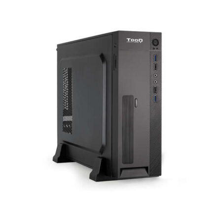 Tooq Case Slim MATX TQC-3008U3CD 500W Lettore di schede - Colore nero
