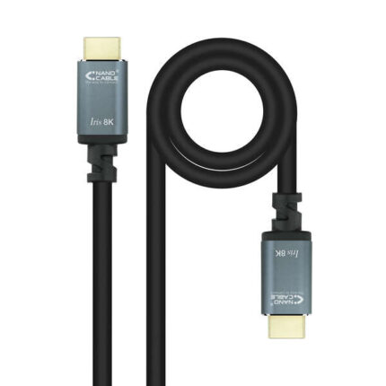 Nanocavo Cavo HDMI 2.1 Iris 8K A/M-A/M - 10 m - Colore nero
