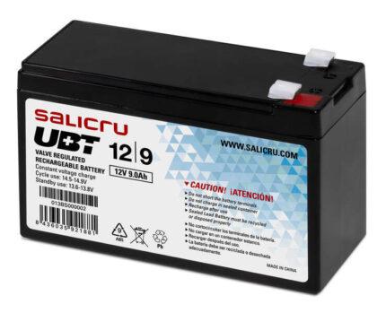 Salicru UBT 12/9 Batteria per SAI/UPS 9aH 12v