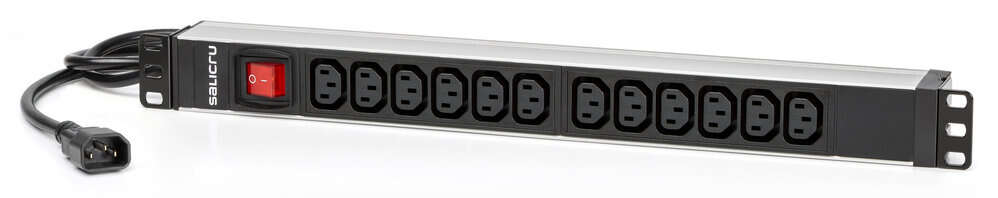 Salicru Regleta SPS PDU Unità di distribuzione dell'energia - 12 prese IEC C13 - Colore nero Salicru Regleta SPS PDU Unità di distribuzione dell'energia - 12 prese IEC C13 - Colore nero