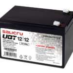 Salicru UBT 12/12 Batteria AGM ricaricabile da 12 Ah / 12 V - Colore nero