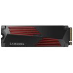 Samsung 990 Pro Disco rigido solido SSD 4 TB PCIe 4.0 NVMe M.2 - Con dissipatore di calore