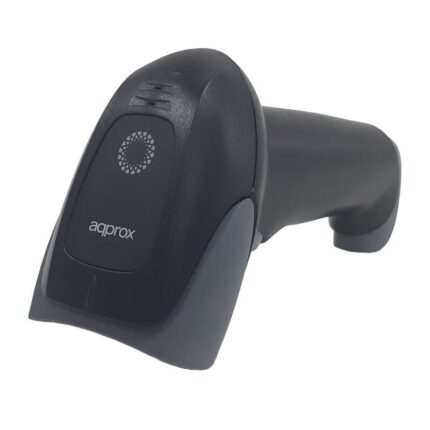 Lettore di codici a barre wireless 1D/2D Bluetooth - Indicatore LED e segnale acustico - Velocità di scansione 30 fps - Scatto manuale o automatico - Autonomia fino a 12 ore circa - Colore nero