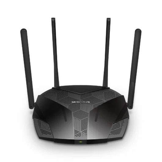 Mercusys Router WiFi 6 Dual Band AX3000 - 4 porte 10/100/1000Mbps - 4 antenne 5dBi - OFDMA Mercusys Router WiFi 6 Dual Band AX3000 - 4 porte 10/100/1000Mbps - 4 antenne 5dBi - OFDMA