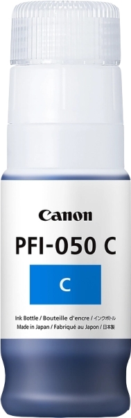 Canon PFI050 Ciano Bottiglia di inchiostro originale - PFI050C/5699C001