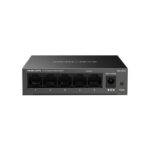 Mercusys Switch 5 porte Gigabit RJ45 10/100/1000Mbps con auto-negoziazione - Design compatto - Plug & Play - Tecnologia verde