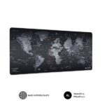 Tappetino Subblim extra large 900x400 mm - Ampio spazio per giochi o lavoro - Bordi cuciti resistenti - Alta qualità di stampa - Facile da pulire - Elevata elasticità - Base antiscivolo - Colore nero