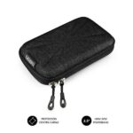 Subblim Custodia HDD compatta e leggera - Protezione ottimale contro gli urti - Design elegante e moderno - Interno imbottito e morbido - Colore nero