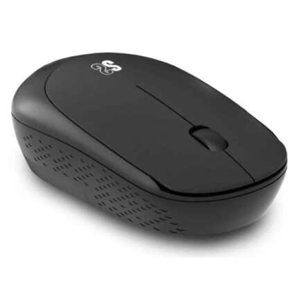 Mouse wireless Subblim Business Plus Silencioso - Design ergonomico e piatto - Connessione wireless - Tecnologia Silent Click - Risoluzione fino a 1200 dpi - Portata wireless di 10 m - Colore nero