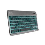 Subblim Tastiera retroilluminata BT - Spessore 6 mm - Connettività Bluetooth 3.0 - Tasti ad alta precisione - Batteria ricaricabile agli ioni di litio - Colore grigio