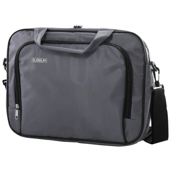 Subblim Custodia Oxford per laptop - Dimensioni: 410 mm - Resistente e imbottita - Grande capacità di stoccaggio - Trasporto sicuro - Colore grigio Subblim Custodia Oxford per laptop - Dimensioni: 410 mm - Resistente e imbottita - Grande capacità di stoccaggio - Trasporto sicuro - Colore grigio