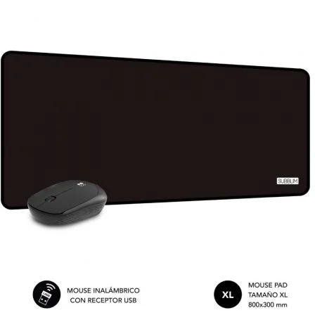 Subblim Pack Harmony Tappetino da scrivania 800x300x2mm Subblim Pack Harmony Tappetino da scrivania 800x300x2mm