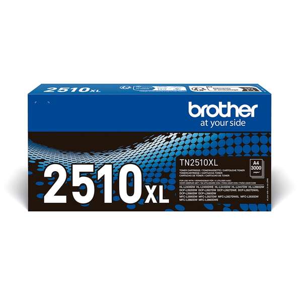 Brother TN2510XL Nero Cartuccia toner originale - TN2510XL Brother TN2510XL Nero Cartuccia toner originale - TN2510XL