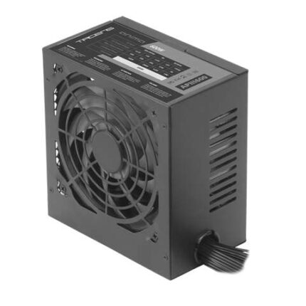 Tacens APIII600 Alimentatore 600W ATX - Efficienza 85% Bronze - Tecnologia SMD - Sicurezza totale - Silenziosità totale - Cavi e involucro completamente neri - Imballaggio con elevata protezione EPE - Colore nero