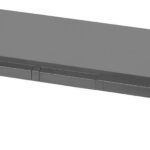 Mars Gaming Supporto Premium per monitor MGS-ONE - Regolabile in 3 misure - Illuminazione Chroma RGB - USB 2.0 - Cassetto portaoggetti - Colore nero