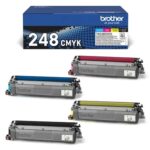 Brother TN248CMYK Confezione da 4 cartucce toner originali - TN248VAL