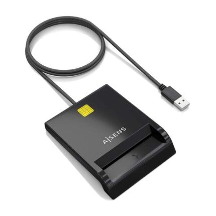 Aisens Lettore di carte intelligenti DNI - Colore nero