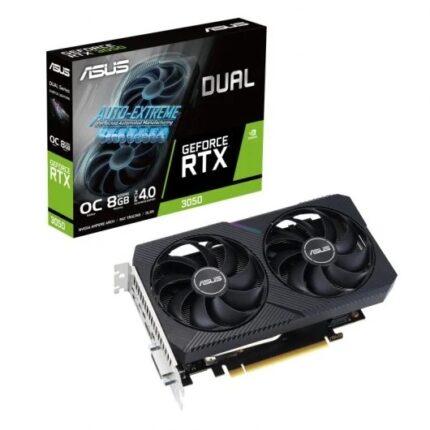 Asus Dual GeForce RTX 3050 V2 OC Edition Scheda grafica 8 GB GDDR6 NVIDIA - PCIe 4.0