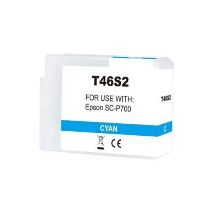 Epson T46S2 Ciano Cartuccia di inchiostro pigmentato generico - Sostituisce C13T46S200