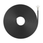 Aisens Cavo di rete esterno impermeabile RJ45 Cat.6 UTP rigido CCA AWG23 - 305 m - Colore nero
