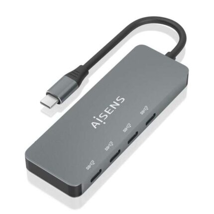 Hub USB 3.2 GEN2 10G USB-C - USB-C/M-4xUSB-C/H - 15 cm - Colore grigio