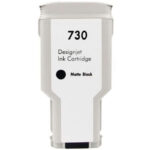 Generico HP 730 Nero opaco Cartuccia d'inchiostro - Sostituisce P2V71A/P2V65A