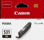 Cartuccia d'inchiostro originale Canon CLI531 Nero - 6118C001/CLI531BK