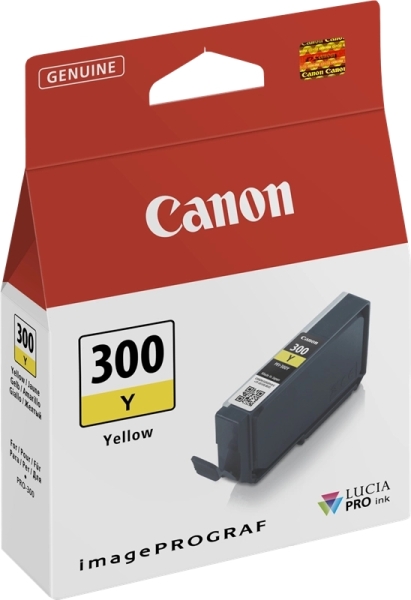 Cartuccia d'inchiostro originale Canon PFI300 giallo - 4196C001/PFI300Y