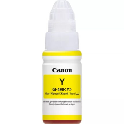 Canon GI490 Giallo Bottiglia di inchiostro originale - GI490Y/0666C001