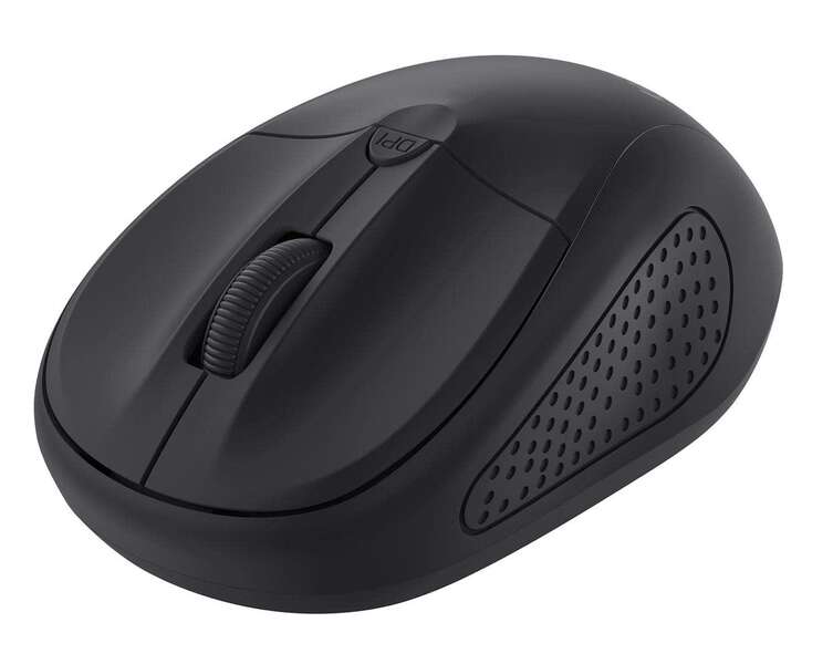 Trust Primo Mouse wireless - 1600 dpi - 4 pulsanti - Colore nero Trust Primo Mouse wireless - 1600 dpi - 4 pulsanti - Colore nero