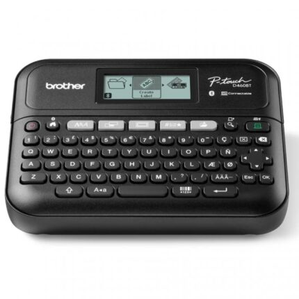 Brother P-Touch D460BT Etichettatrice elettronica - Schermo LCD - Larghezza massima nastro 18 mm - Bluetooth