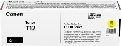 Canon T12 Giallo Cartuccia toner originale - 5095C006 Canon T12 Giallo Cartuccia toner originale - 5095C006