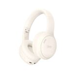 XO Cuffie Bluetooth 5.3 ANC - Altoparlante 40 mm - Batteria 1000 mAh - fino a 115 ore di musica - Riduzione del rumore - Colore bianco