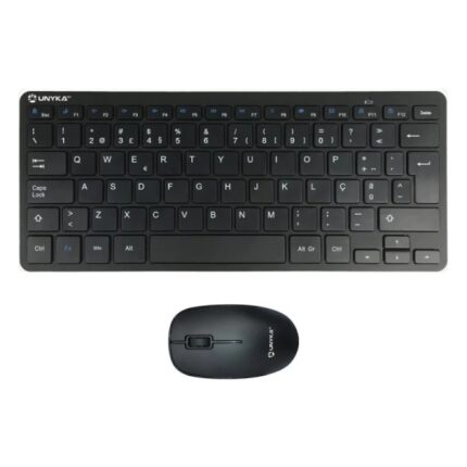 Unykach MK288 Pro Pack con mini tastiera wireless a 79 tasti + mouse 1200 ppi