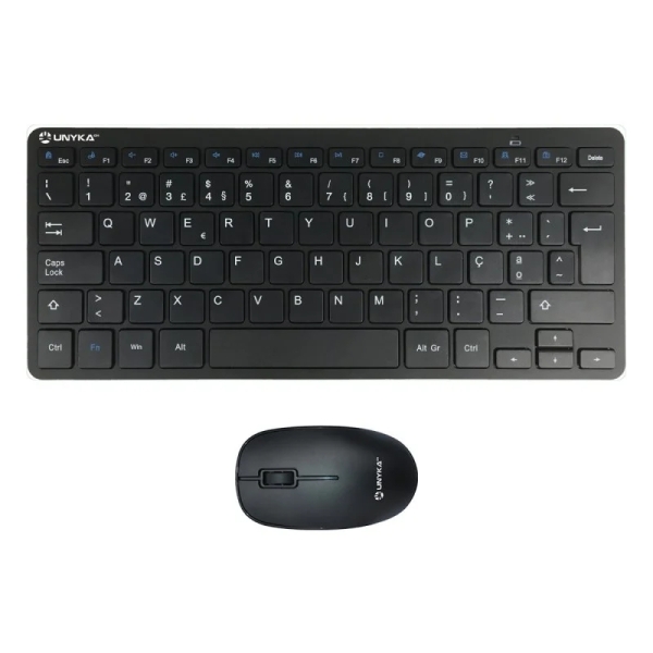 Unykach MK288 Pro Pack con mini tastiera wireless a 79 tasti + mouse 1200 ppi Unykach MK288 Pro Pack con mini tastiera wireless a 79 tasti + mouse 1200 ppi