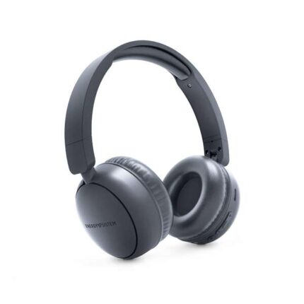 Energy Sistem Cuffie Bluetooth con radio FM - Plastica riciclata al 100% - Lettore MP3 e MicroSD - Tecnologia Bluetooth - Colore grigio