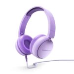 Energy Sistem Cuffie con cavo - Plastica riciclata al 100% - Cavo rimovibile - Microfono - Assistente vocale - Colore viola