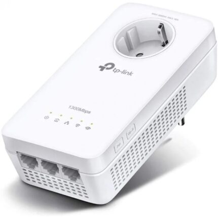 TP-Link Access Point WiFi AC1200 Dual Band - Trasferimento fino a 1200Mbps - Presa integrata e 3x RJ45 - 2x2 MIMO