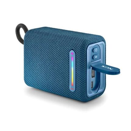 NGS Roller Furia 1 Altoparlante Bluetooth 15W TWS - Autonomia fino a 9 ore - Resistenza all'acqua IPX6 - Colore blu