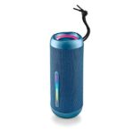 NGS Roller Furia 2 Altoparlante Bluetooth 30W TWS - Illuminazione LED - Autonomia fino a 9 ore - Resistenza all'acqua IPX7 - Colore blu