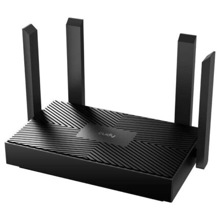 Cudy WR1500 Router WiFi AX1500 WiFi 6 Dual Band - 1 porta Wan Gigabit e 3 porte Lan Gigabit - 4 antenne esterne