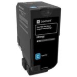 Lexmark XC4140de/XC4150de Ciano Cartuccia toner originale - 24B6717