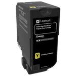 Lexmark XC4140de/XC4150de Giallo Cartuccia toner originale - 24B6719