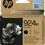 Cartuccia d'inchiostro originale HP 924e XL nera - 4K0V0NE