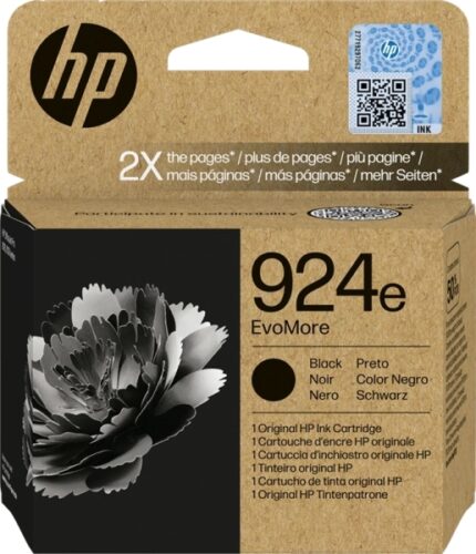 Cartuccia d'inchiostro originale HP 924e XL nera - 4K0V0NE
