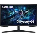 Samsung Odyssey G5 Monitor 27" LED VA Curvo QHD 165Hz FreeSync - Risposta 1ms - Angolo di visione 178º - HDMI
