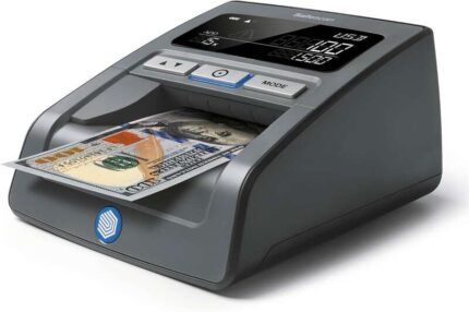 Safescan 185-S Verificatore di banconote - Verifica accurata delle banconote - Rilevamento delle contraffazioni - Verifica multidirezionale - Conteggio automatico delle banconote