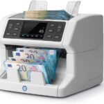 Safescan 2850 Contatrice automatica di banconote - Rilevamento banconote false in 3 punti - Touchscreen e menu multilingue - Notifiche e pannello di manutenzione superiore
