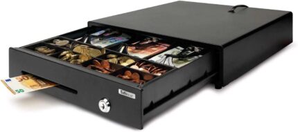 Safescan LD-3336 Cassetto portamonete - 8 scomparti per monete - 3 scomparti per banconote - fino a 500.000 aperture